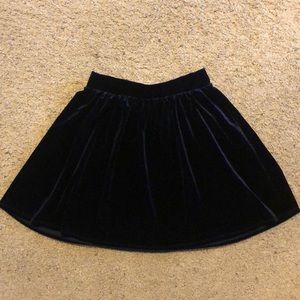 Velvet Circle Skirt